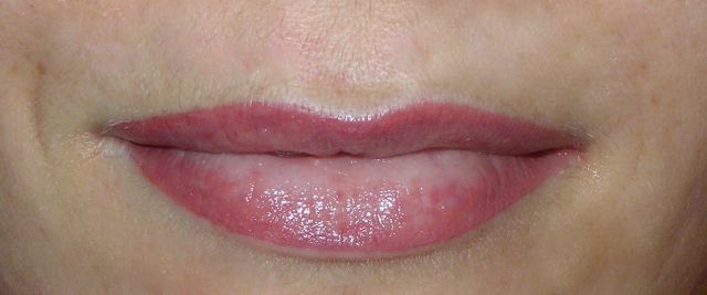 dégradé voile de rouge à lèvres